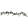 Set of four 6-foot artificial sage ivy garland silk plants by Nearly Natural, ideal for home and decor accents.