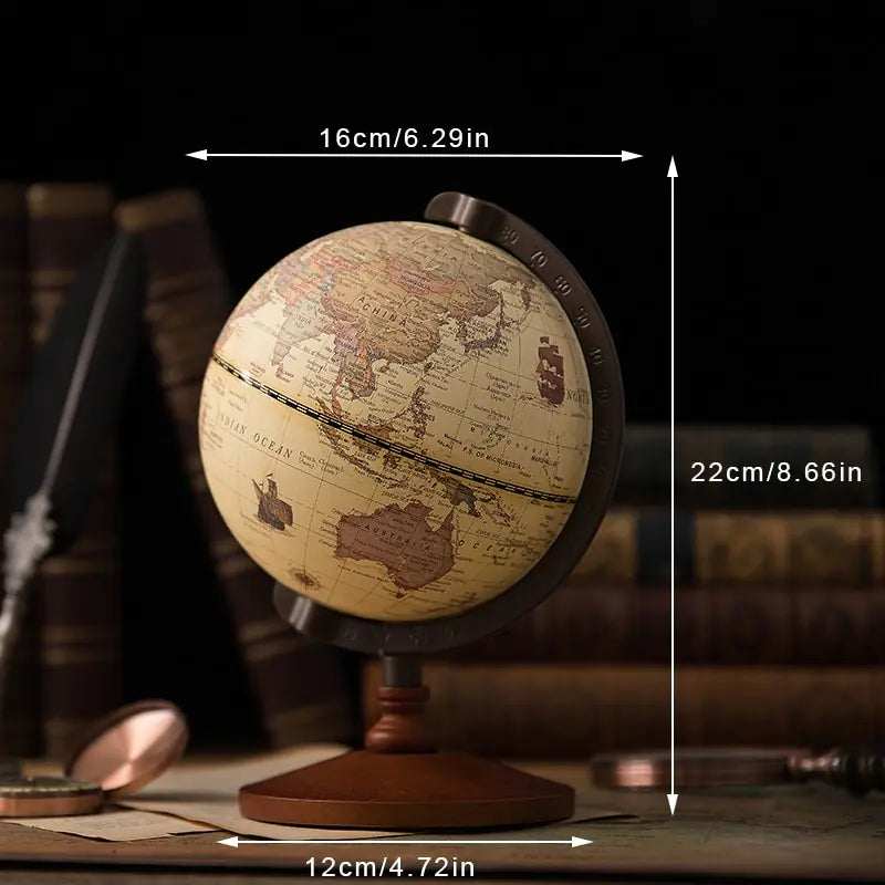 Detailed world globe home decor by My Store featuring colorful continents and a sturdy stand for educational and decorative use