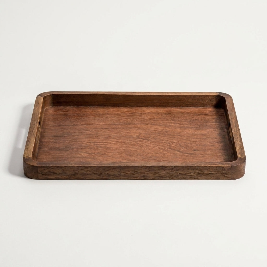 Kalmar Home serving tray with a sleek design, perfect for serving food and drinks in a modern home setting.