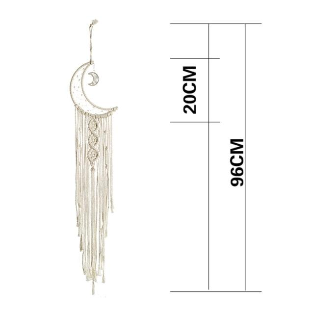 Stevvex leaf wall hanging dream catcher decor with LED light, perfect for aesthetic teen or dorm room home decor.